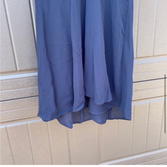 Reformation Sue Dress Blue 8 - Picture 6 of 9